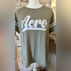 Aeropostale Sport Olive Tee